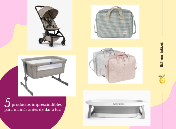 5 productos imprescindibles para mamás antes de dar a luz